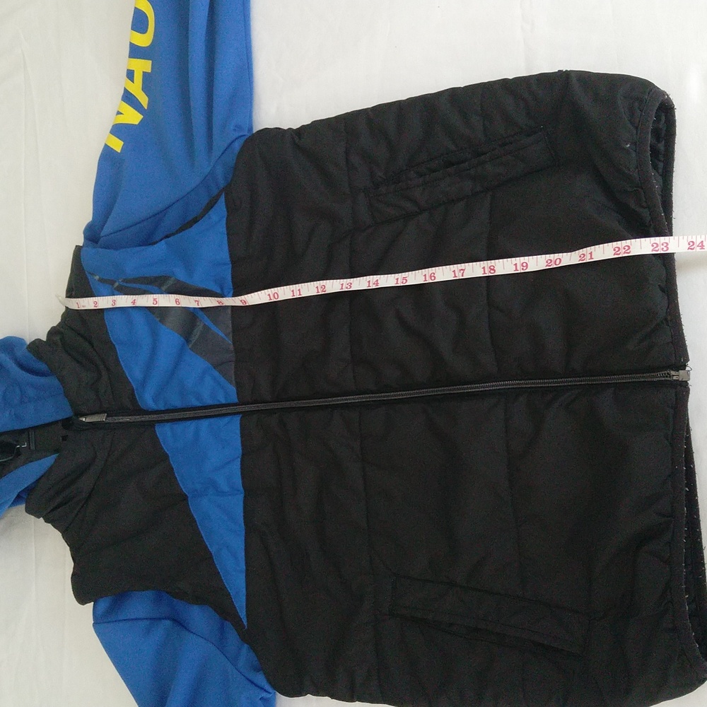 Nautica Boys Hybrid Quilted Hooded Puffer Jacket Size L/G , Winter - Picture 12 of 12